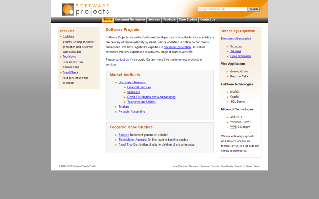 sp.com.au screenshot